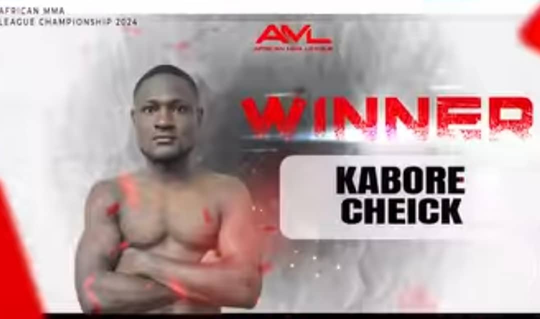 AML MMA League 2ème édition : Cheikh Kaboré sort vainqueur du Main Event