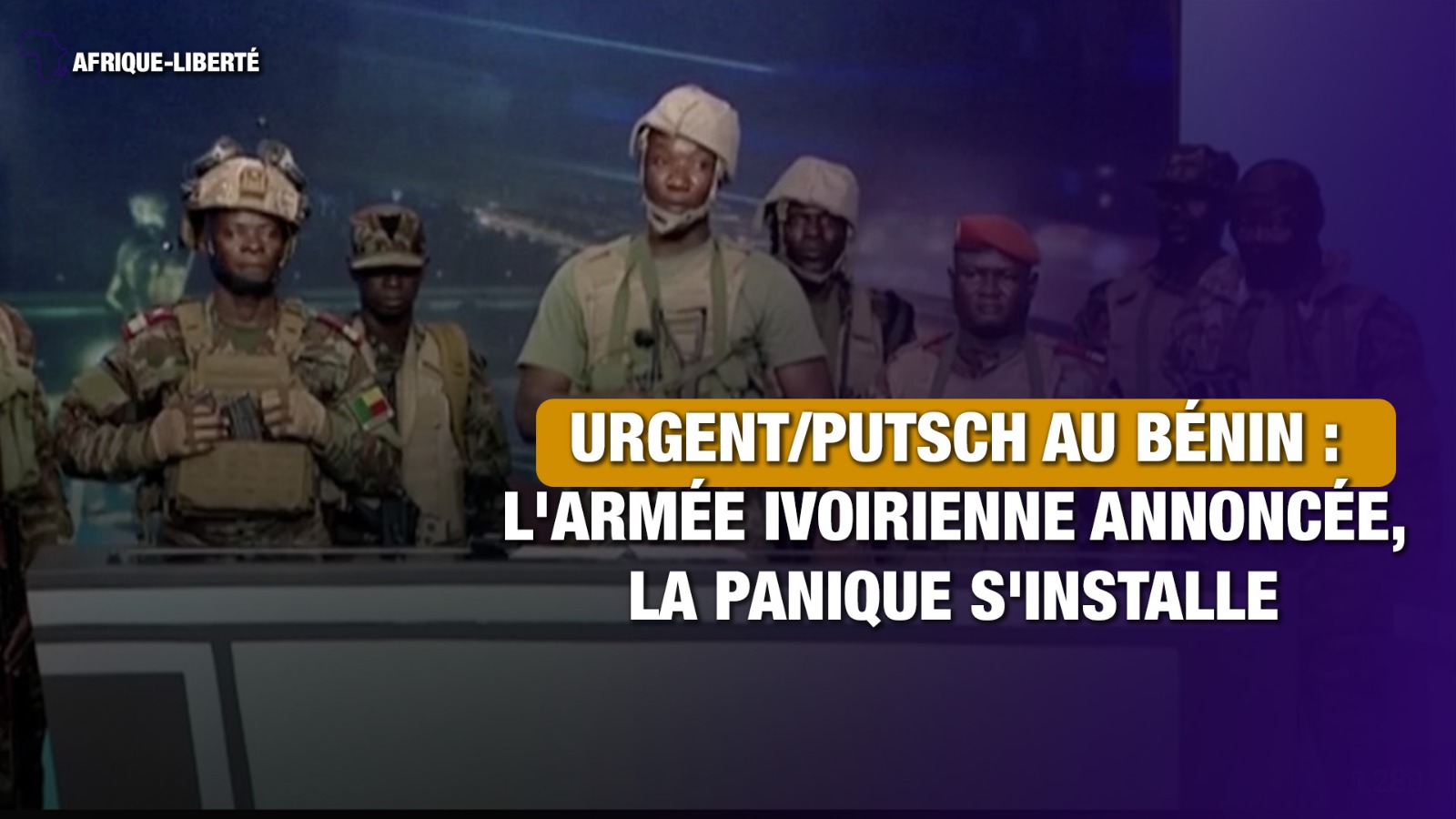 Dernière heure/Bénin : L’armée Ivoirienne se signale, la panique s’installe 